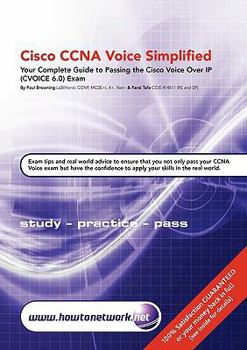 Paperback Cisco CCNA Voice Simplified Book