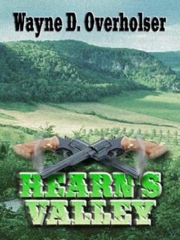 Hardcover Hearn's Valley [Large Print] Book
