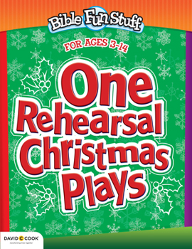 Paperback One Rehearsal Christmas Plays: Preschool Through Middle School Book