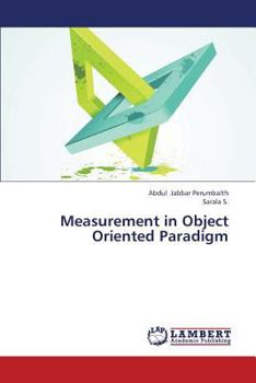 Paperback Measurement in Object Oriented Paradigm Book