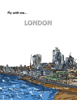 Paperback Fly with me London: Coloring book