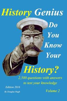 Paperback History Genius Volume 2: 2,500 question and answers to test your knowledge Book