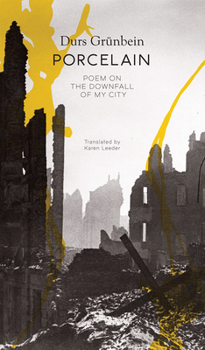 Hardcover Porcelain: Poem on the Downfall of My City Book