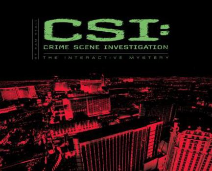 Hardcover CSI: The Interactive Mystery: Crime Scene Investigation Book