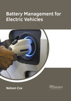 Hardcover Battery Management for Electric Vehicles Book