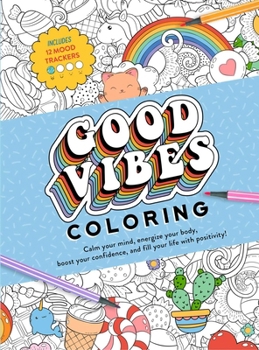 Paperback Good Vibes Coloring Book