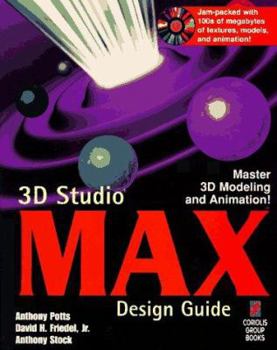 Paperback 3D Studio Max Design Guide, with CD-ROM Book