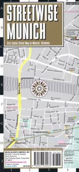 Map Streetwise Munich Map - Laminated City Center Street Map of Munich, Germany Book