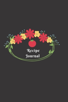 Paperback Recipe Journal Book