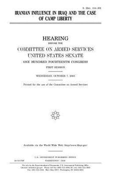 Paperback Iranian influence in Iraq and the case of Camp Liberty Book