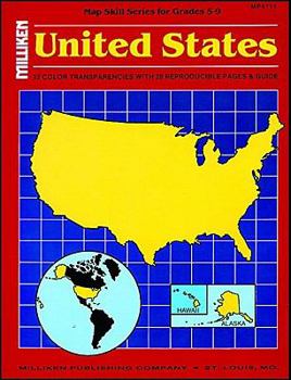 Paperback United States Map Skills Book