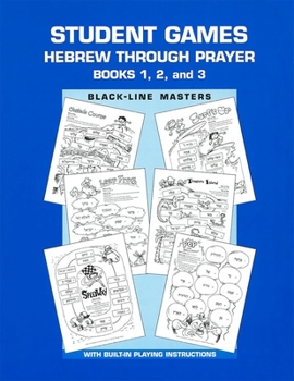 Paperback Hebrew Through Prayer - Game Book