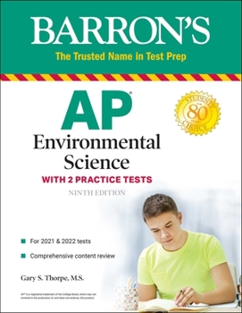 Paperback AP Environmental Science: With 2 Practice Tests Book