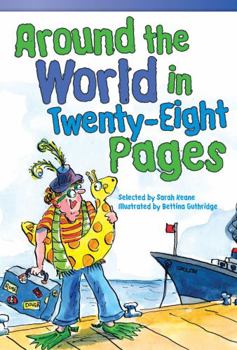 Teacher Created Materials - Literary Text: Around the World in Twenty-Eight Pages - Hardcover - Grade 3 - Guided Reading Level N - Book  of the Fiction Readers