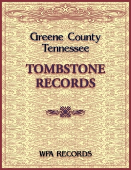 Greene County, Tennessee Tombstone Records