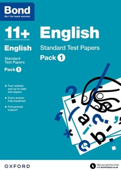 Paperback Bond 11 +: English: Standard Test Papers Pack 1 Book