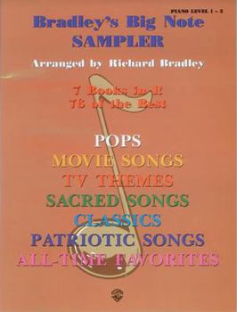 Paperback Bradley's Big Note Sampler Book