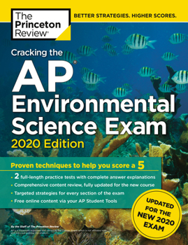 Paperback Cracking the AP Environmental Science Exam, 2020 Edition: Practice Tests & Prep for the New 2020 Exam Book