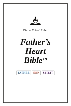 FHB, Regular Print Bible, Red Letter, White Paperback: Divine Voice Color, the Complete Bible for Everyone, Gen-Rev, EZ Read, Father's Heart Bible