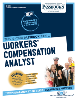 Paperback Workers' Compensation Analyst (C-4934): Passbooks Study Guide Volume 4934 Book