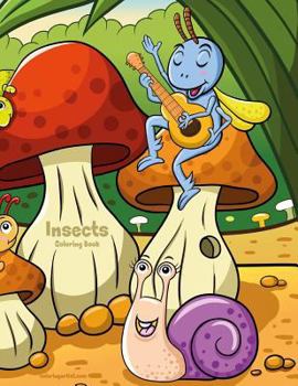 Paperback Insects Coloring Book 1 Book