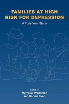 Paperback Families at High Risk for Depression: A Forty Year Study Book