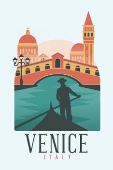 Paperback Venice Italy: Graph Paper Notebook, 6x9 Inch, 120 pages Book