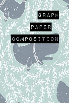 Graph Paper Composition: Graph Paper 6" x 9" Artic Quad Ruled 5x5,Grid Paper for school student,office,kids Notebooks