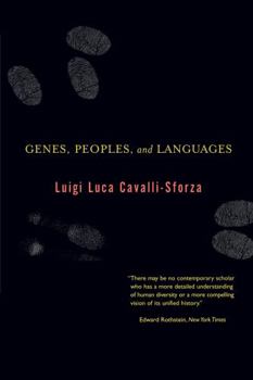 Paperback Genes, Peoples, and Languages Book