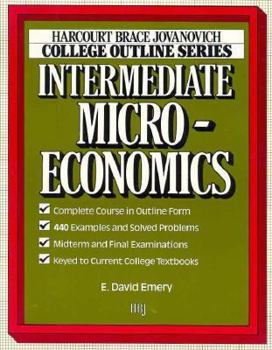 Paperback Intermediate Microeconomics: College Outline Series Book