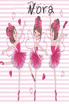 Journal for Nora notebook 6 x 9, For Friends Journal, Best Friend Gift ,Mom