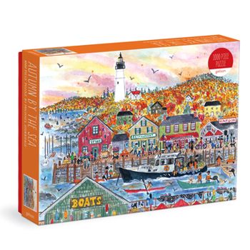 Misc. Michael Storrings Autumn by the Sea 1000 Piece Puzzle Book