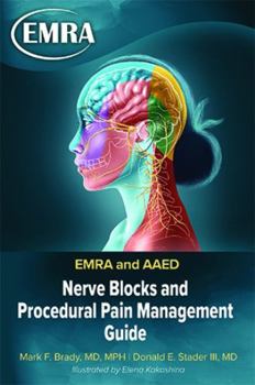 Paperback EMRA and AAED Nerve Blocks and Procedural Pain Management Guide Book