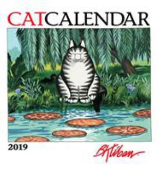 Calendar B. Kliban: CatCalendar 2019 Mini Wall Calendar Book