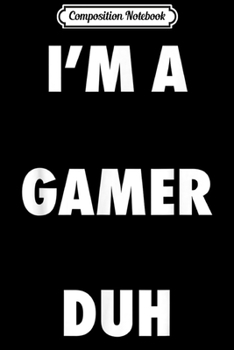 Composition Notebook: Easy Halloween Gamer Costume for Men Women Kids  Journal/Notebook Blank Lined Ruled 6x9 100 Pages