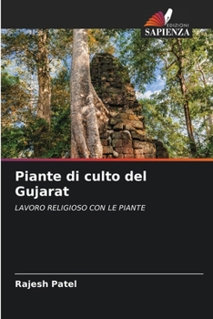 Paperback Piante di culto del Gujarat [Italian] Book