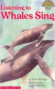 Library Binding Listening to Whales Sing Book