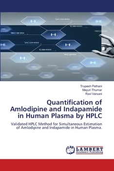 Quantification of Amlodipine and Indapamide in Human Plasma by HPLC