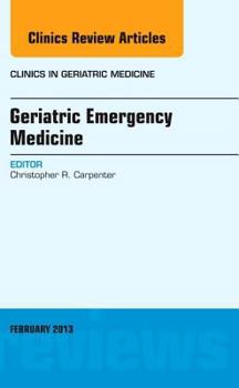 Hardcover Geriatric Emergency Medicine Book