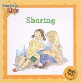 Library Binding Courteous Kids Sharing Book