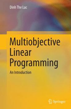 Paperback Multiobjective Linear Programming: An Introduction Book