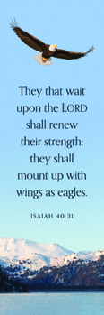 Misc. They That Wait Upon the Lord... - Bookmark - Adult Book