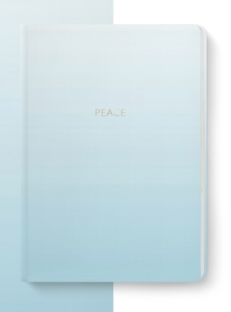 Hardcover Spirit Stationery Hardback A5 Notebook: Blue Gradient Book