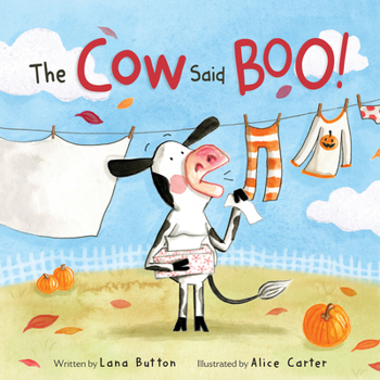 Hardcover The Cow Said Boo! Book