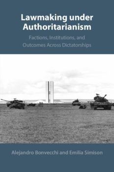 Paperback Lawmaking under Authoritarianism Book
