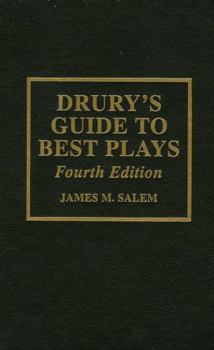 Hardcover Drury's Guide to Best Plays Book