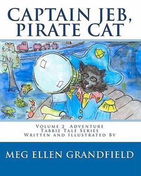 Paperback Captain Jeb, Pirate Cat Book