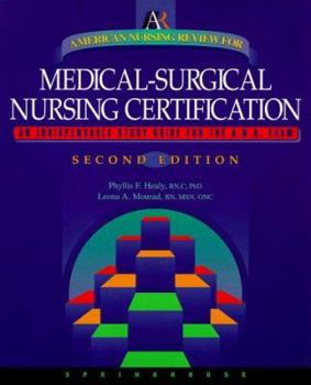 Paperback American Nursing Review for Medical-Surgical Nursing Certification Book