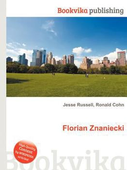 Paperback Florian Znaniecki Book