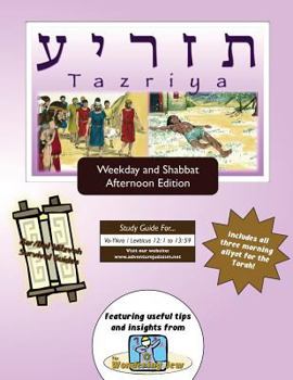 Paperback Bar/Bat Mitzvah Survival Guides: Tazriyah (Weekdays & Shabbat pm) Book